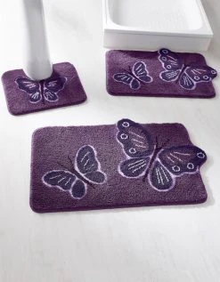 Blancheporte Tapis De Bain Fantaisie Papillons