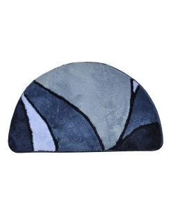 Blancheporte Tapis De Bain Demi-lune Motif Minéral