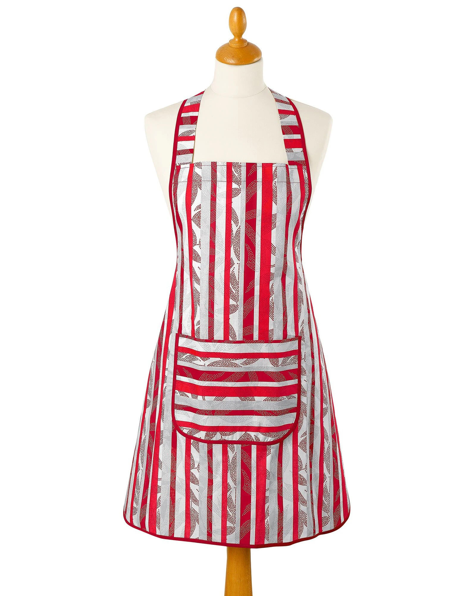 Blancheporte Tablier Cuisine Rayé Forme Bavette – Image 2