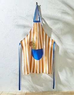 Blancheporte Tablier Bavette à Rayures, Collection Ninole