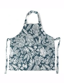 Blancheporte Tablier De Cuisine Forme Bavette Imprimé Végétal