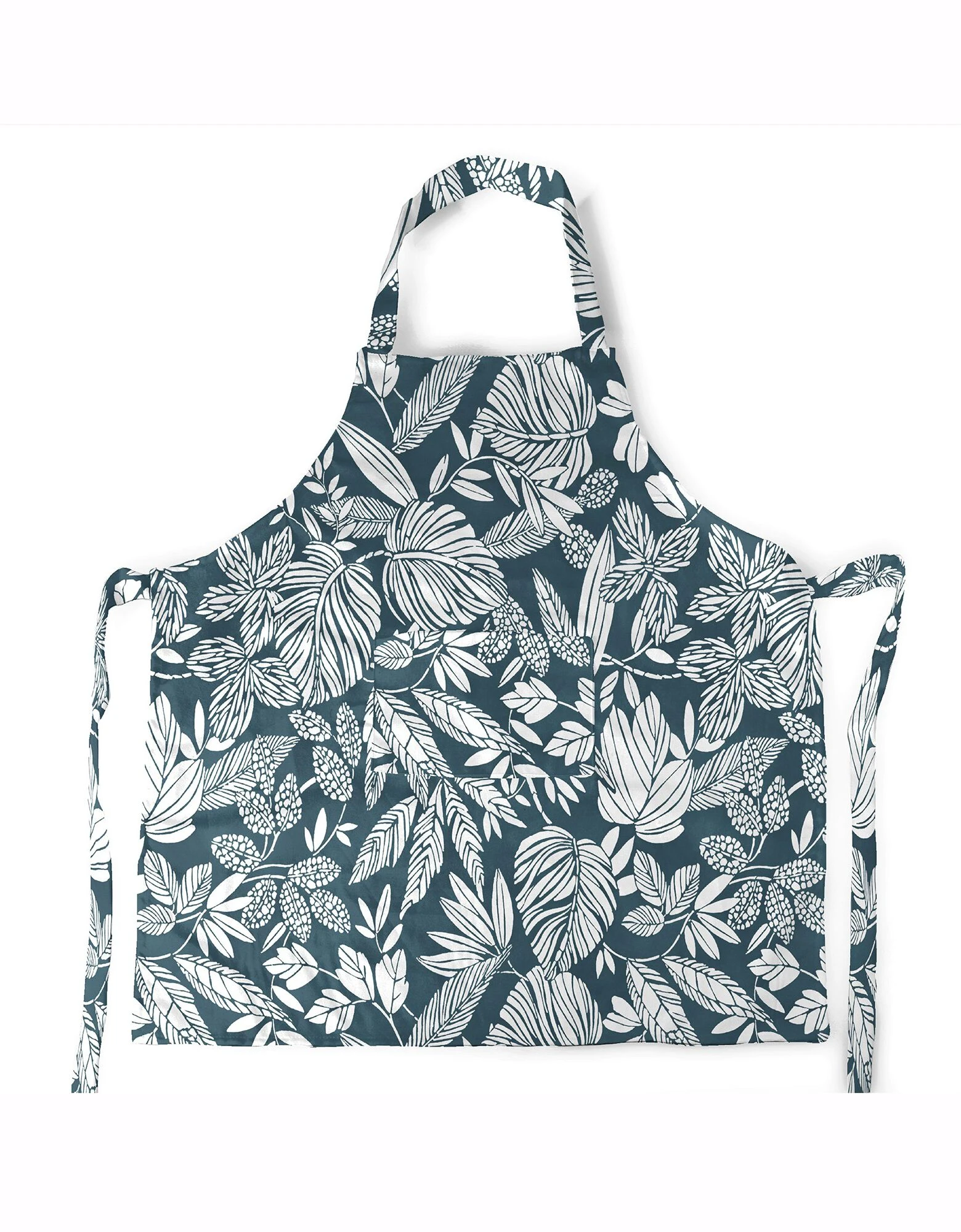 Blancheporte Tablier De Cuisine Forme Bavette Imprimé Végétal